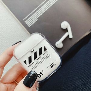 Off-White "01" Apple AirPods Clear Protective Case